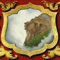 Old-Man-of-the-Mountain-design-for-coach-panel-design-painting-by-Edwin-Burgum-125x125
