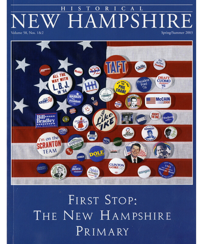 Historical New Hampshire, Volume 58, Nos. 1 & 2, Spring/Summer 2003
