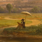 HNH-2021-Toledo-Museum-1947_55-150x182 Detail from painting of Artist's Brook by Samuel L. Gerry.