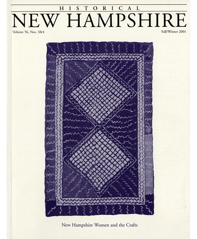 Historical New Hampshire, Volume 56, Nos. 3 & 4, Fall/Winter 2001